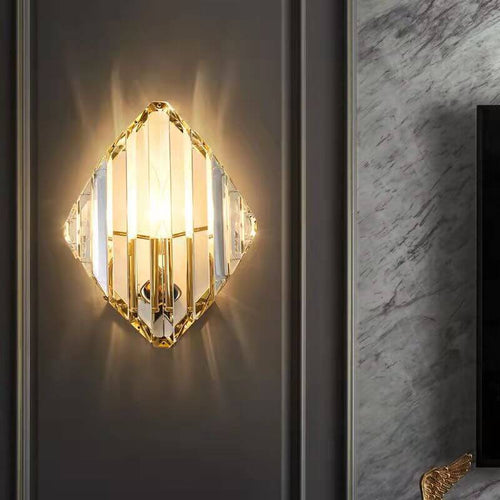 Light Triangle Geometry 1/2/3 Light Wall Sconce Lamp