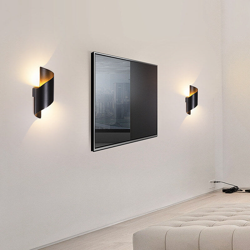 Bending Outdoor Indoor Waterproof LED Wall Sconce Lamp