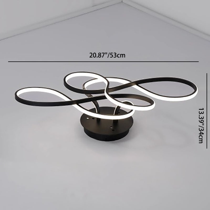 Modern Acrylic Aluminum Ceiling Light