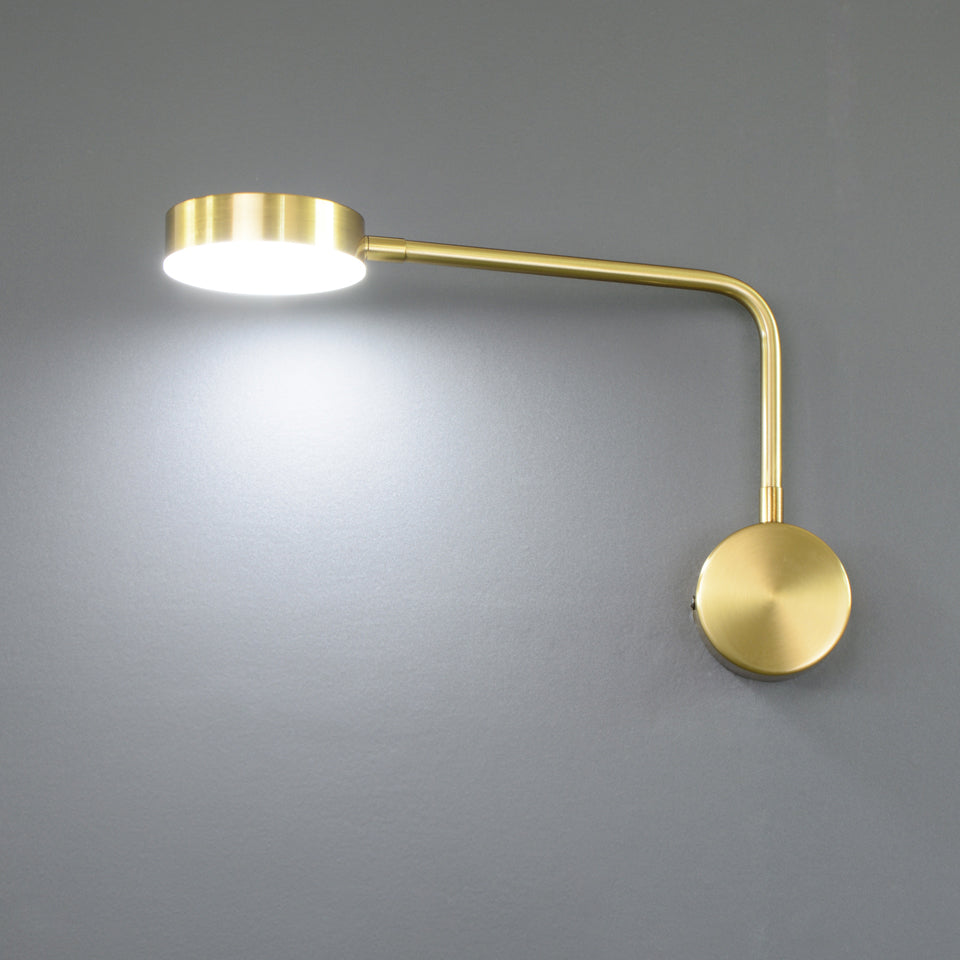Solid Color with Switch Rotatable LED Wall Sconce Lamp