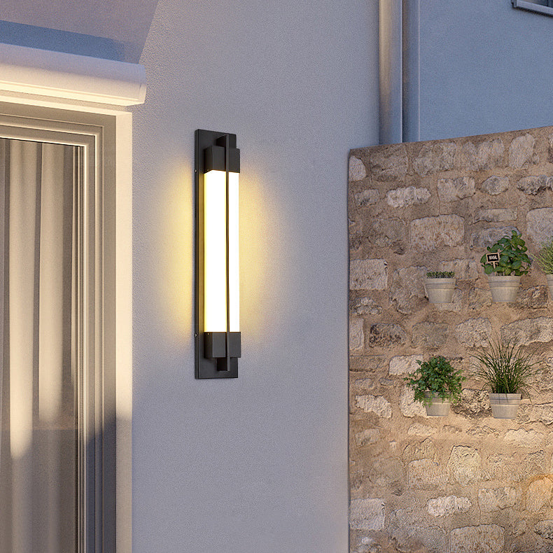 Chinese Acrylic Shade LED Waterproof Wall Sconce Lamp