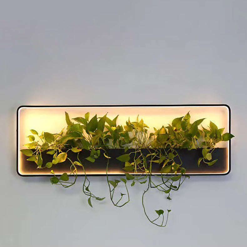 Aluminum Frame Outdoor Waterproof LED Wall Sconce Lamp