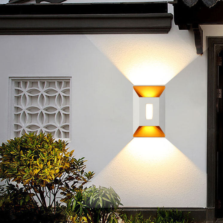 Aluminum Lens Outdoor Waterproof Patio LED Wall Sconce Lamp