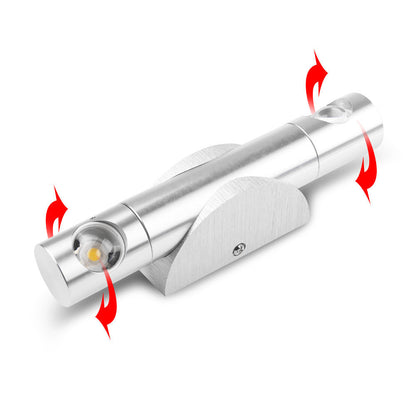 Simplicity Adjustable Angle Aluminum LED Wall Sconce Lamp