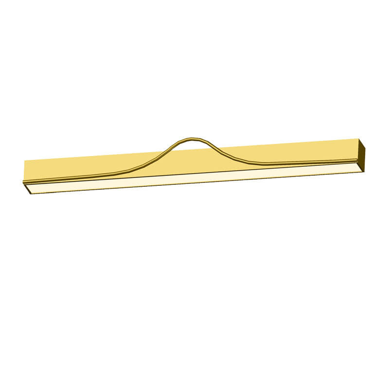 Mid-Century Electroplated Iron Acrylic LED Wall Sconce Lamp