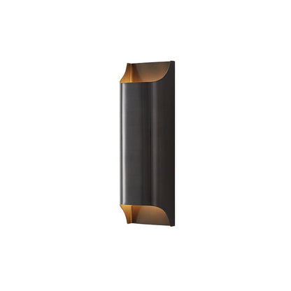Simplicity Full Copper Column 2-Light Wall Sconce Lamp