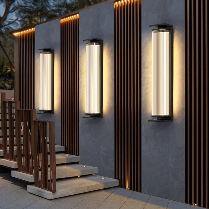 Waterproof Stainless Steel Acrylic LED Wall Sconce Lamp