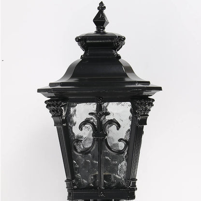 Europe Glass Outdoor Indoor 1-Light Wall Sconce Lamp