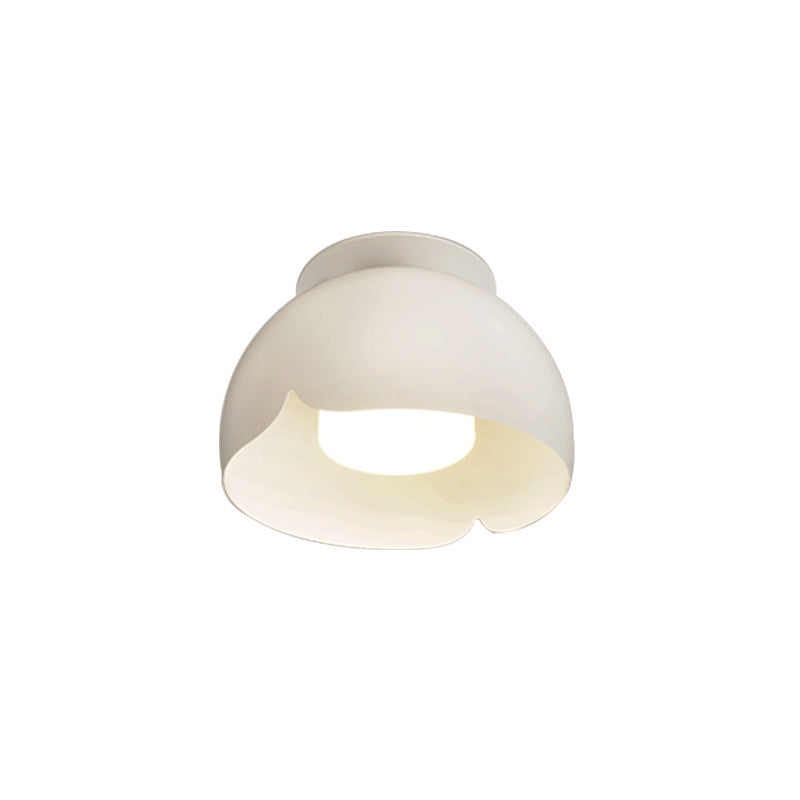 Pure White Iron LED Wall Sconce Lamp Flush Mount Lighting