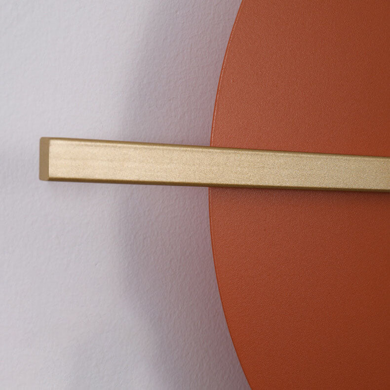 Scandinavian Circle Ring Geometric LED Wall Sconce Lamp