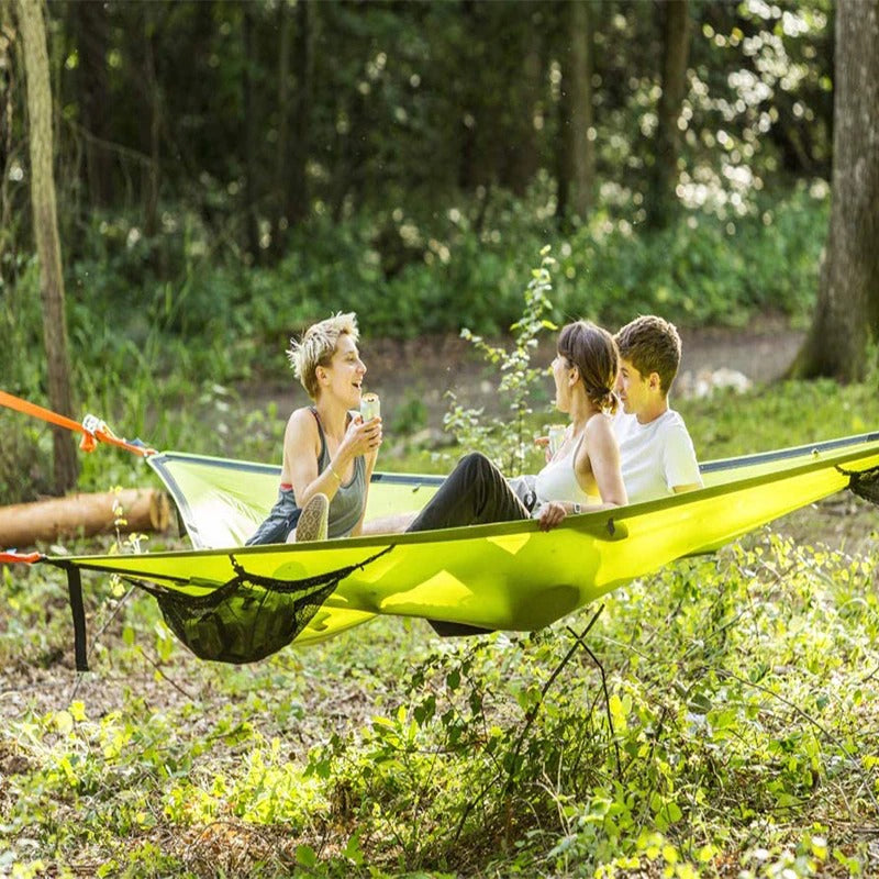 Triangle Hammock with Three-Point Anchor System