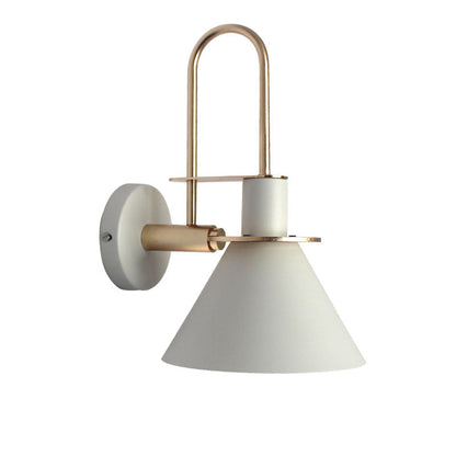 Scandinavian Macaron Horn Iron 1-Light Wall Sconce Lamp