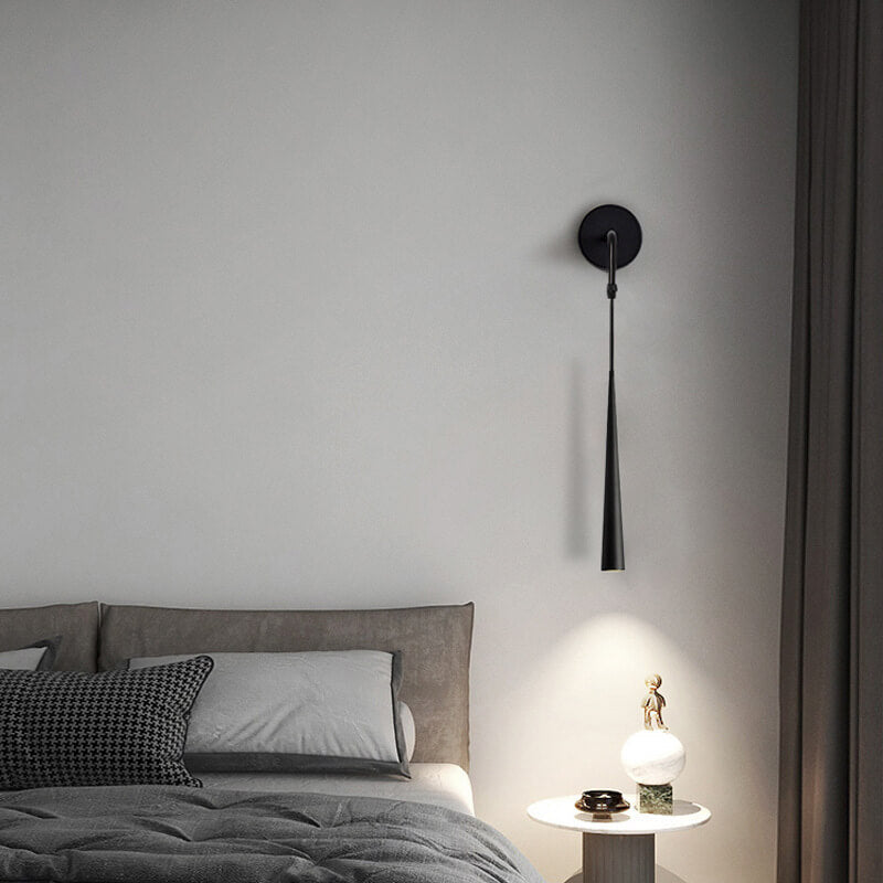 Minimalist Long Cylindrical Spotlight LED Wall Sconce Lamp