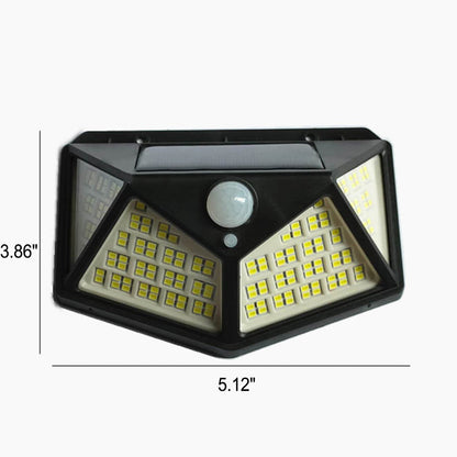 Solar Body Sensor Garden Lighting Wall Sconce Lamp