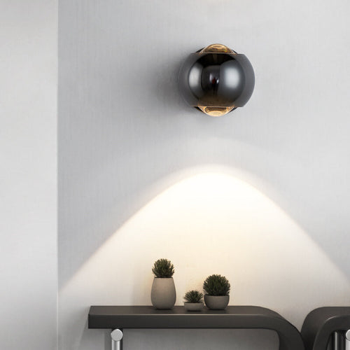 Solid Rotatable Iron Aluminum COB LED Wall Sconce Lamp