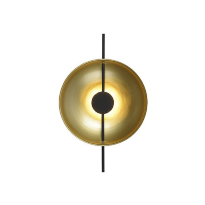 Modern Luxury Iron Round LED Wall Sconce Lamp
