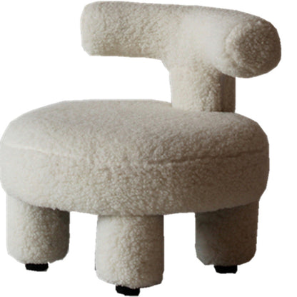Contemporary Fabric Wood Chair