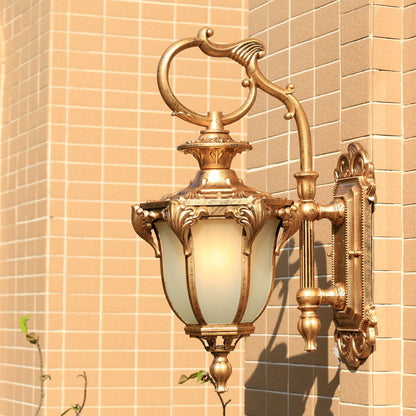Aluminum 1-Light Outdoor Waterproof Wall Sconce Lamp