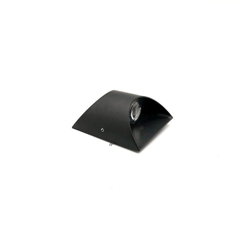 Solid Square Outdoor Waterproof LED Wall Sconce Lamp