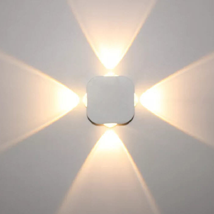 Waterproof Square Lighting LED Outdoor Wall Sconce Lamp