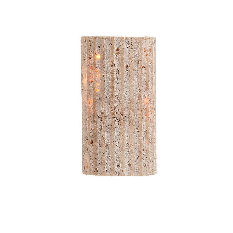 Japanese Semicircle LED Waterproof Wall Sconce Lamp
