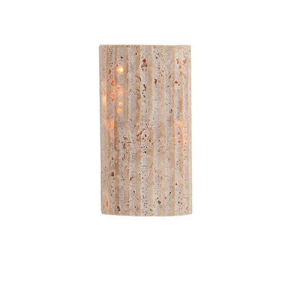 Japanese Semicircle LED Waterproof Wall Sconce Lamp