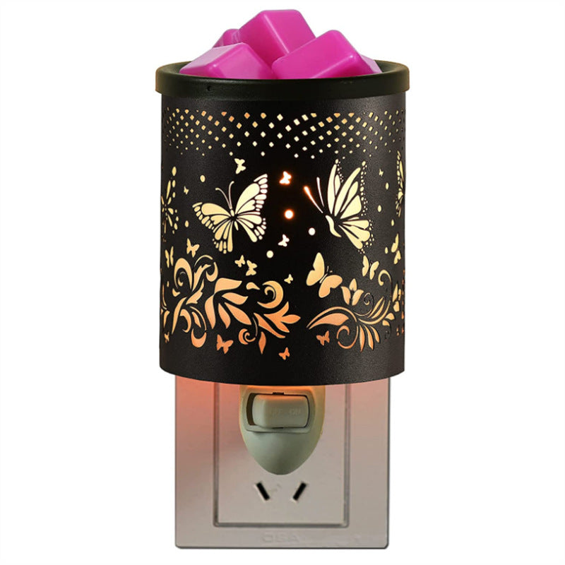 Iron Melting Wax Projection 1-Light Wall Sconced Lamp