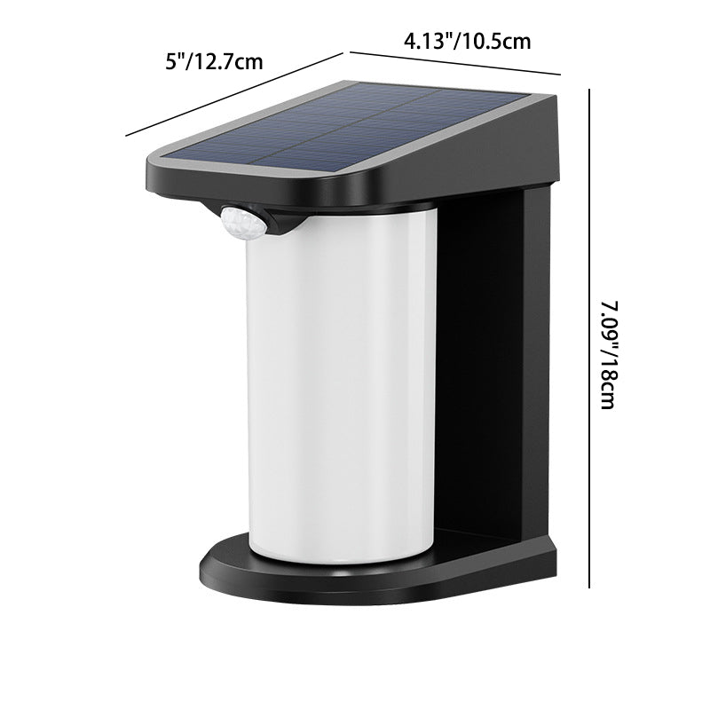 Waterproof Cylinder PC ABS LED Outdoor Wall Sconce Lamp