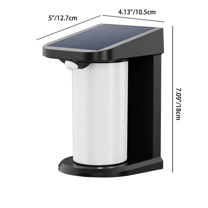 Waterproof Cylinder PC ABS LED Outdoor Wall Sconce Lamp