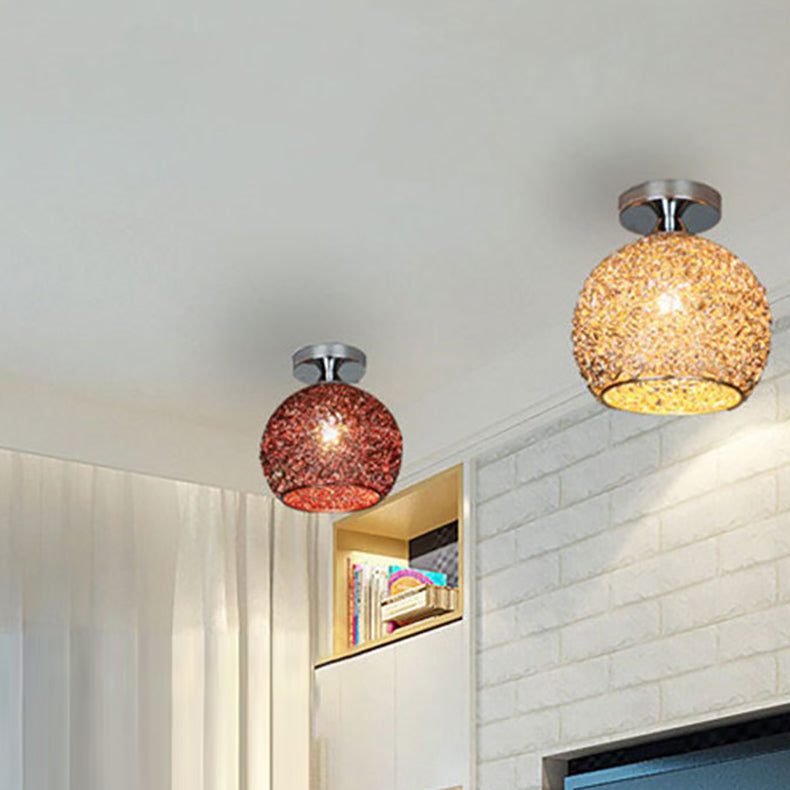 Contemporary Ball Ceiling Light