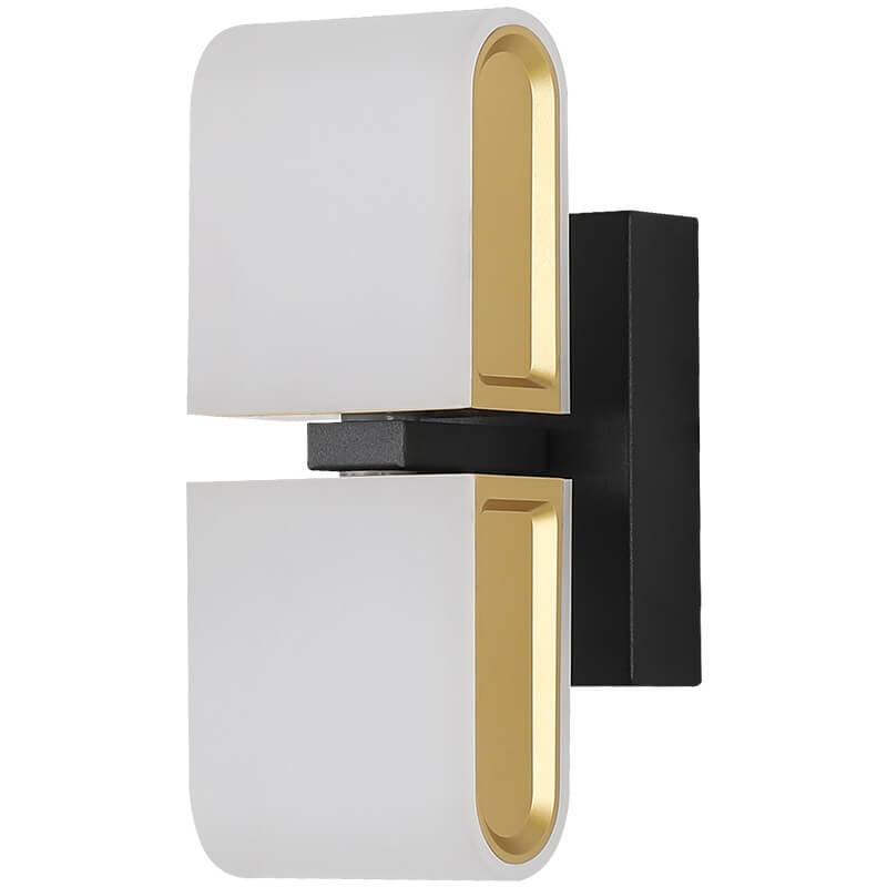 Minimalist Round Zinc Alloy Rotatable LED Wall Sconce Lamp