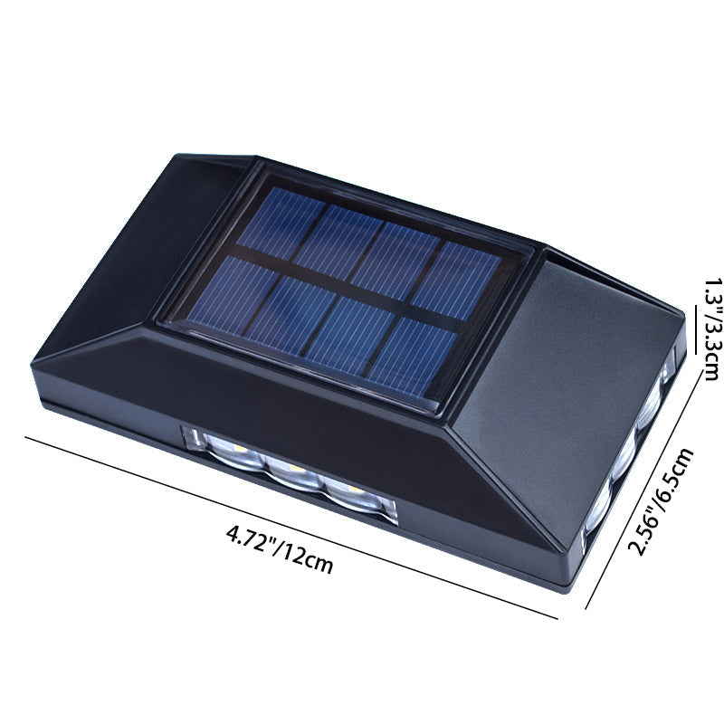 Simplicity ABS Plastic LED Outdoor Wall Sconce Lamp