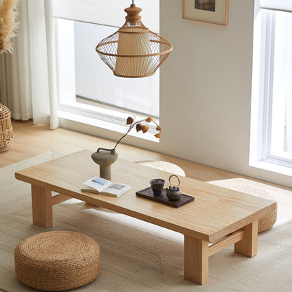 Traditional Solid Wood Coffee Table