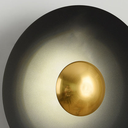 Macaron Flying Saucer Hardware LED Wall Sconce Lamp