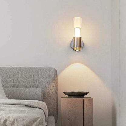 Scandinavian Acrylic Optical Lens LED Wall Sconce Lamp