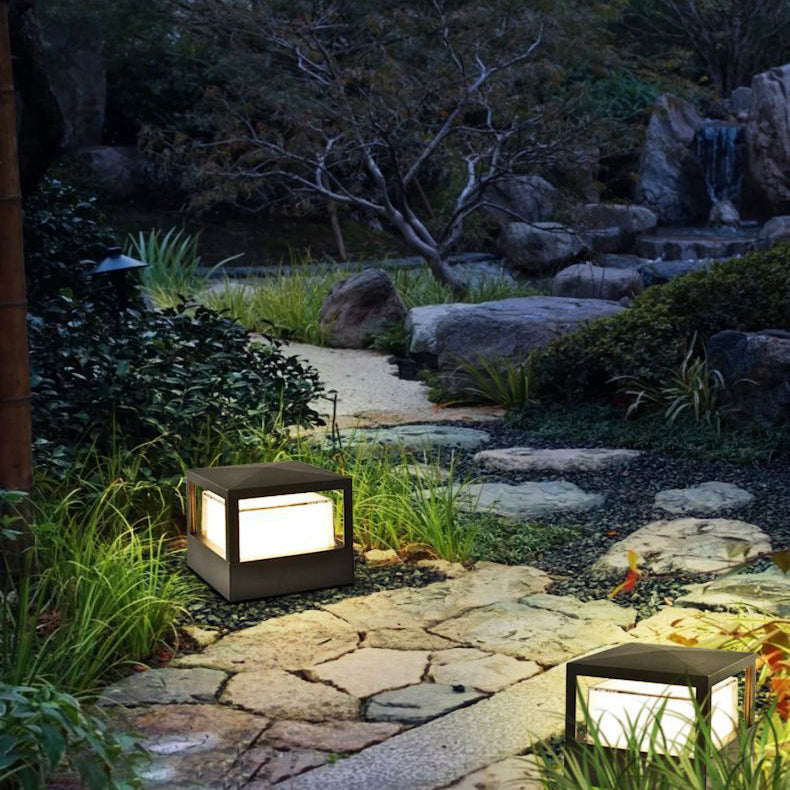 Industrial Aluminum Cylinder LED Outdoor Lawn Light