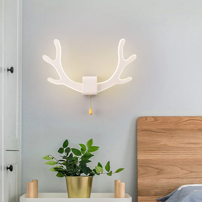 Creative Antler Iron Acrylic LED Wall Sconce Lamp