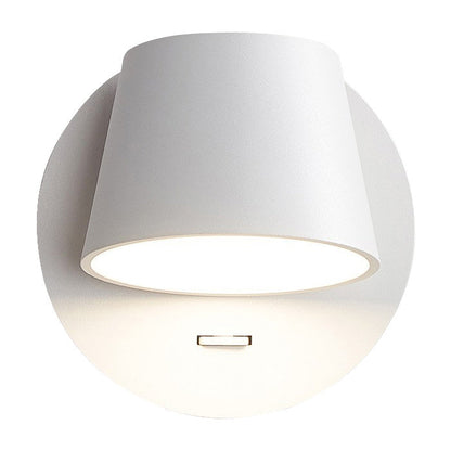 Dome Rotatable Aluminum LED Reading Wall Sconce Lamp
