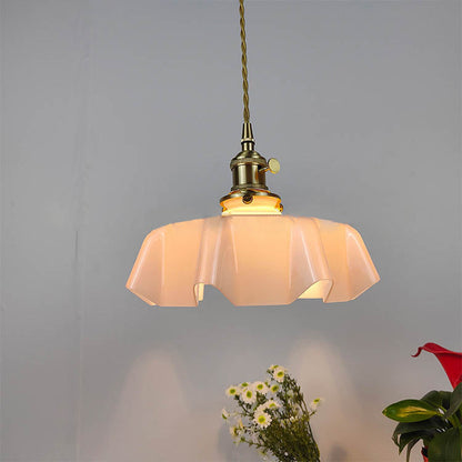 Traditional Petal Pendant Light