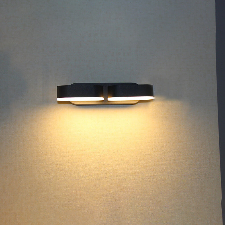 Aluminum Double Head Adjustable LED Wall Sconce Lamp