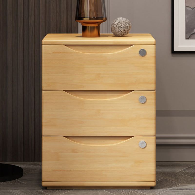 Japanese Wood Nightstand