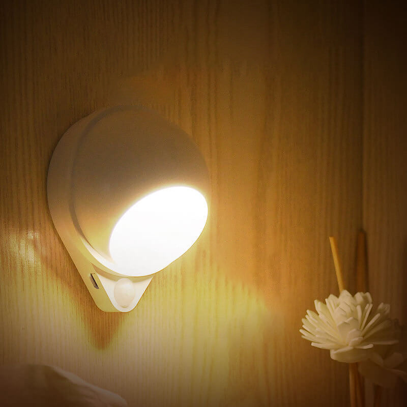 Human Drop Design LED Magnetic Night Light Wall Sconce Lamp