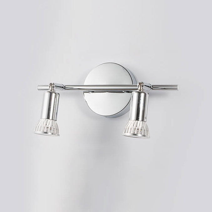 Pure 2-Light Vanity Light Mirror Front Wall Sconce Lamp