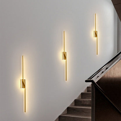 Bar Aluminum Silicone Acrylic LED Wall Sconce Lamp