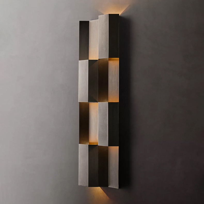 Waterproof Stainless Steel Rectangular LED Wall Sconce Lamp