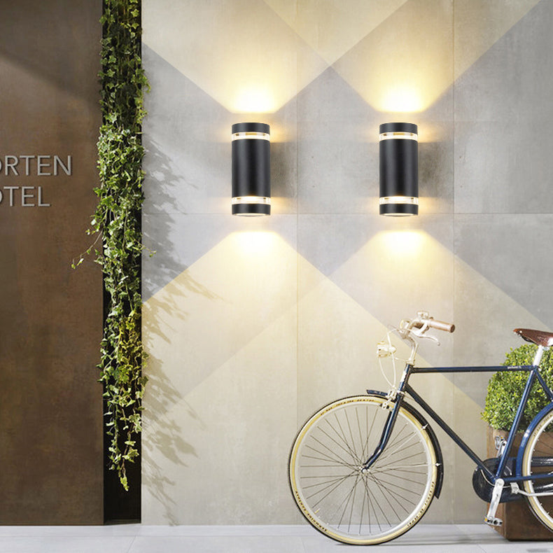 Waterproof Up And Down Luminous Spotlight Wall Sconce Lamp