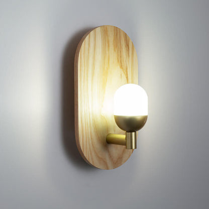 Acrylic Lamp Shade Log Brand 1-Light Wall Sconce Lamp