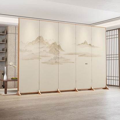 Traditional Wood Solid Wood Room Divider