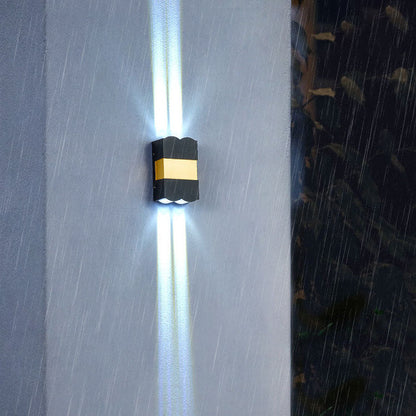 Rectangular Waterproof Outdoor Patio Wall Sconce Lamp
