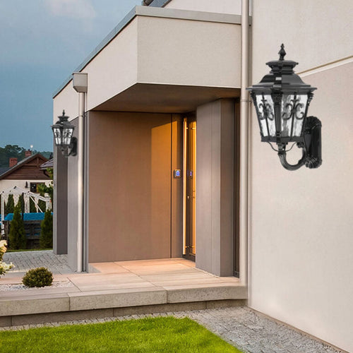 Europe Glass Outdoor Indoor 1-Light Wall Sconce Lamp